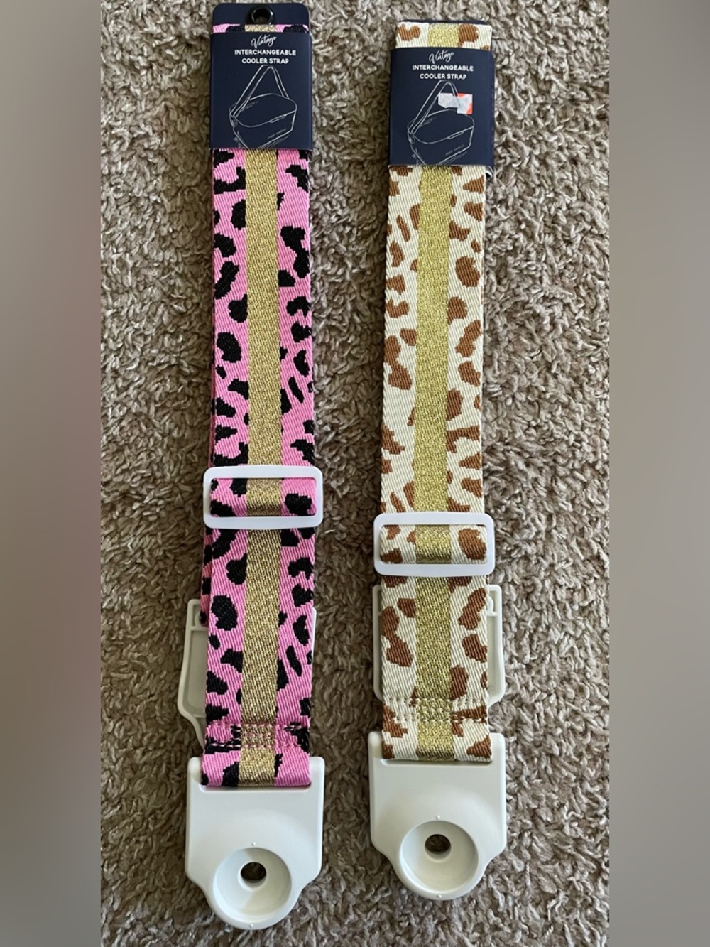 Simply Southern interchangeable cooler straps x2